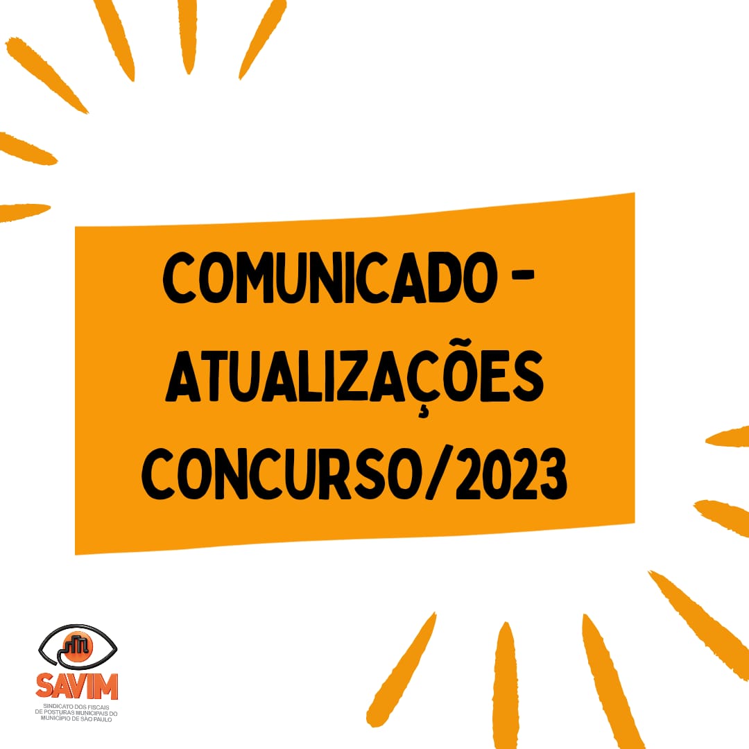 Comunicado – Concurso Público