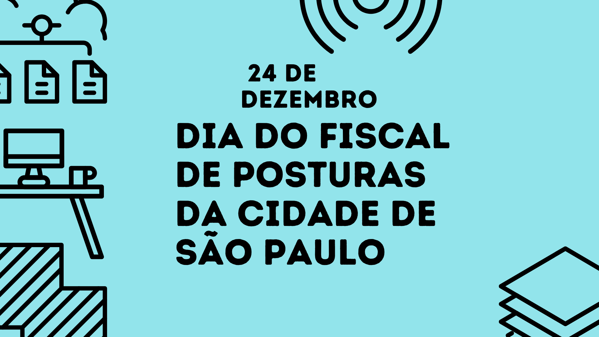 Colega Fiscal faz homenagem ao dia do Fiscal de Posturas