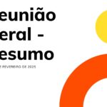 Branco Simples e Colorido Divertido Geométrico Reunião da Empresa Apresentação