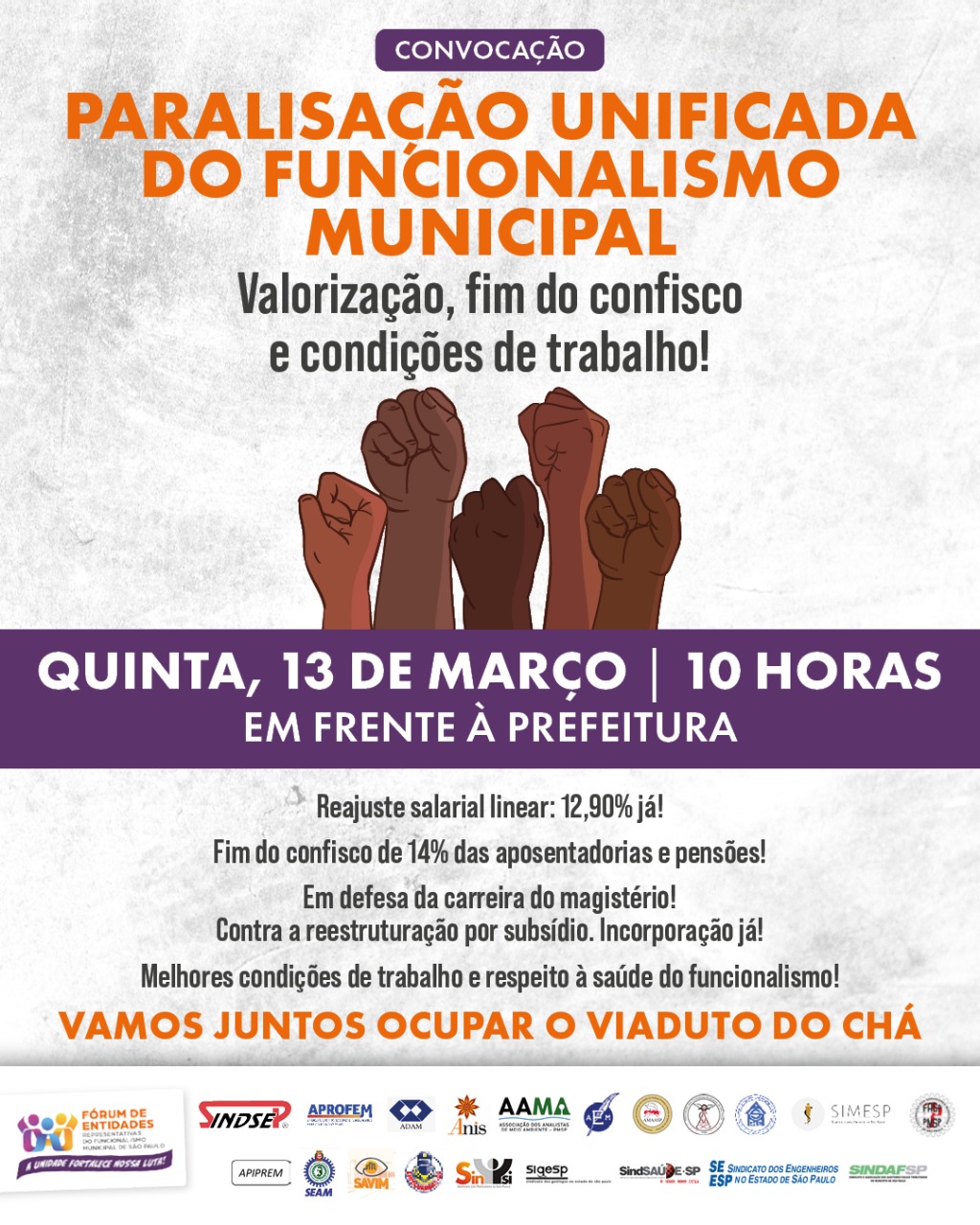 PARALISAÇÃO DIA 13/03