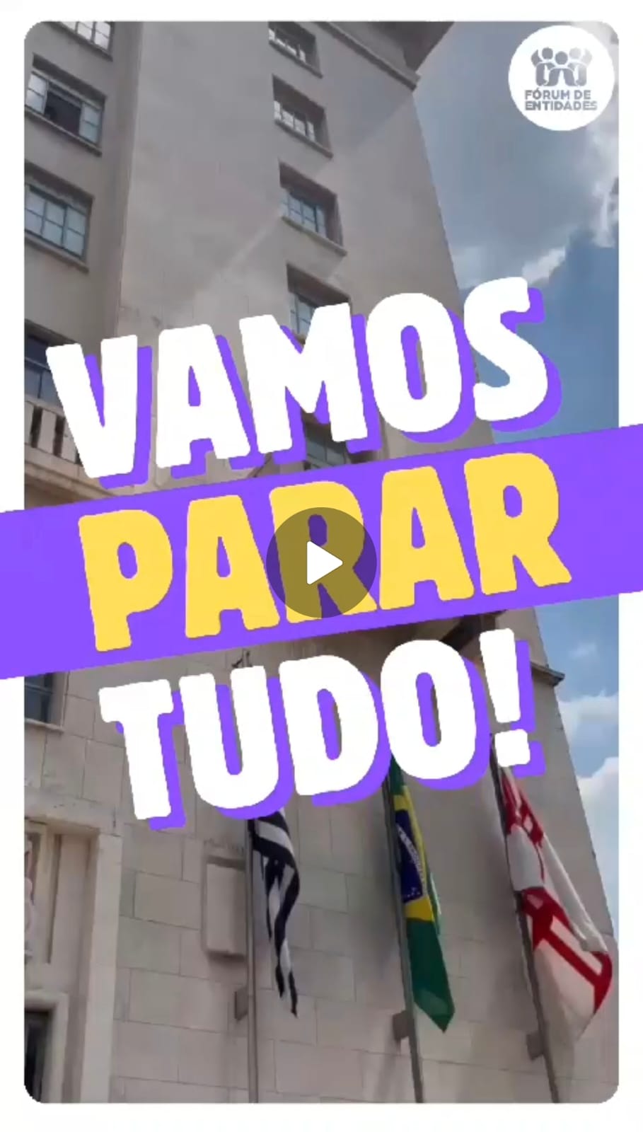 PARALISAÇÃO dia 13/03