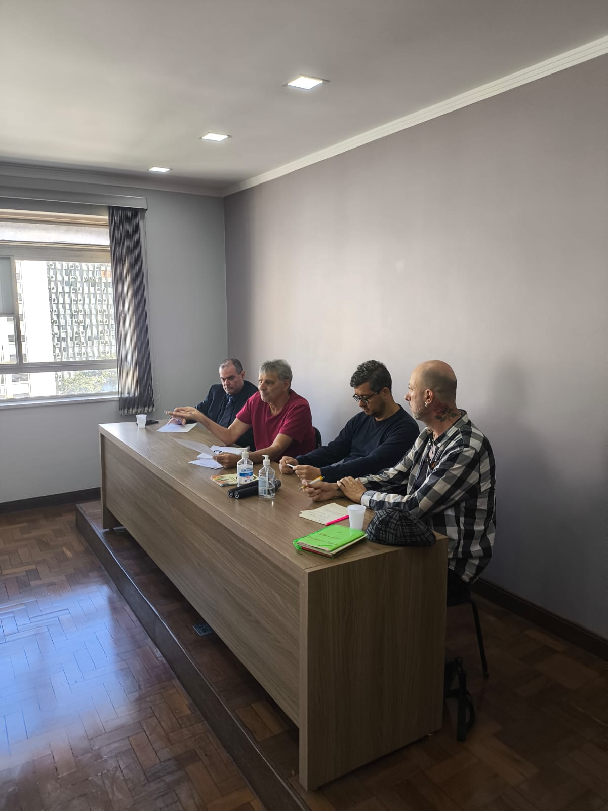 Resumo da reunião de 29/07