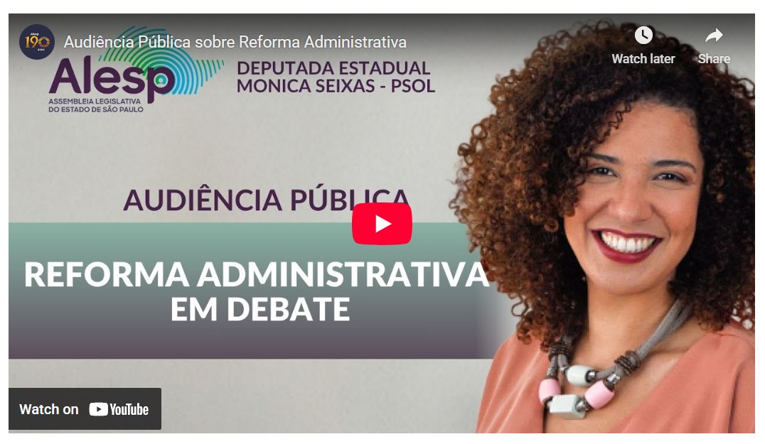 Audiência Pública sobre a Reforma Administrativa