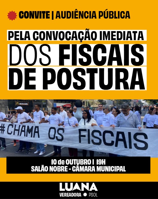 Audiência Pública na Câmara