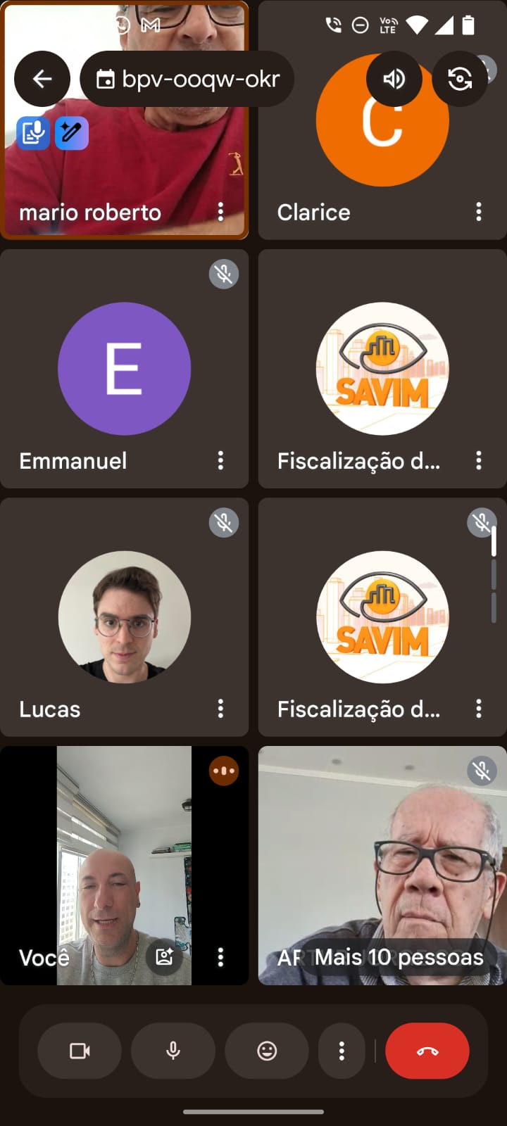 Resumo da reunião de 21/10