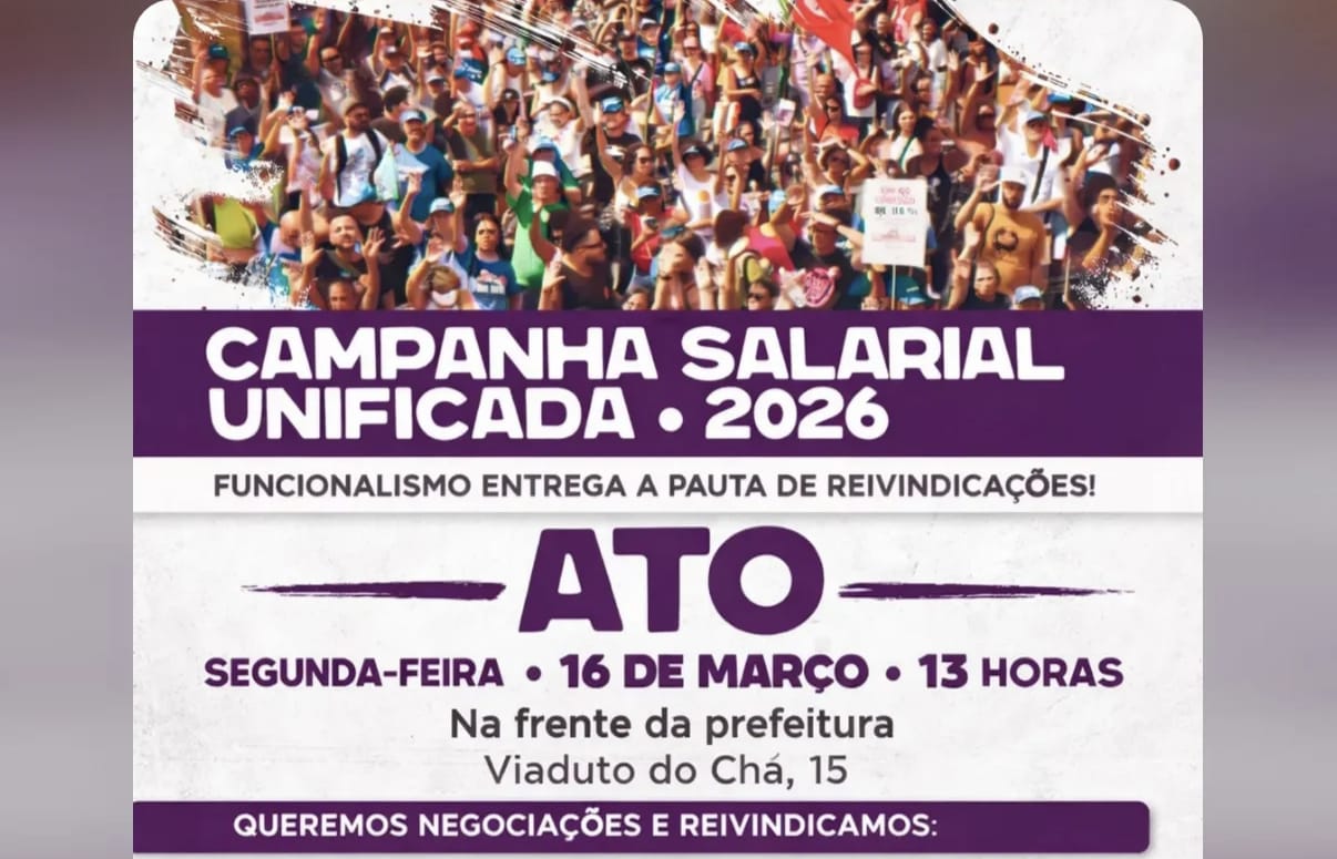Campanha Salarial Unificada 2026 – DIA 16/03