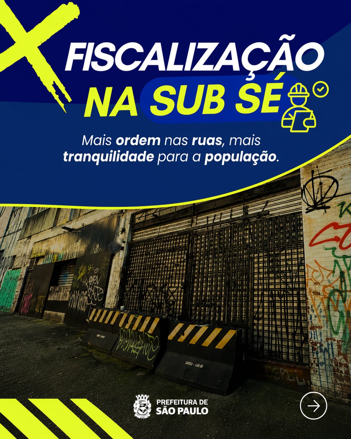 Fiscalização na Subprefeitura Sé