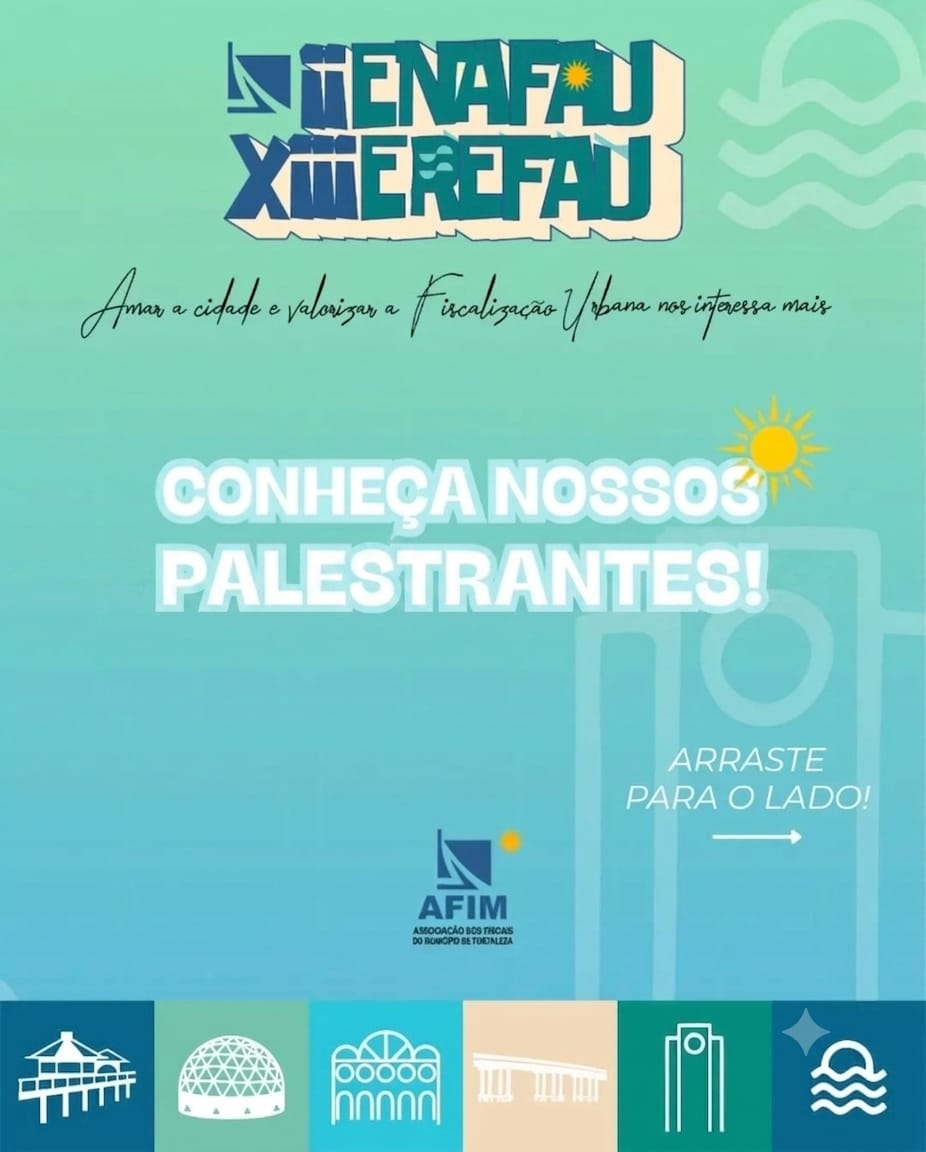 EREFAU 2026: Conheça os palestrantes confirmados